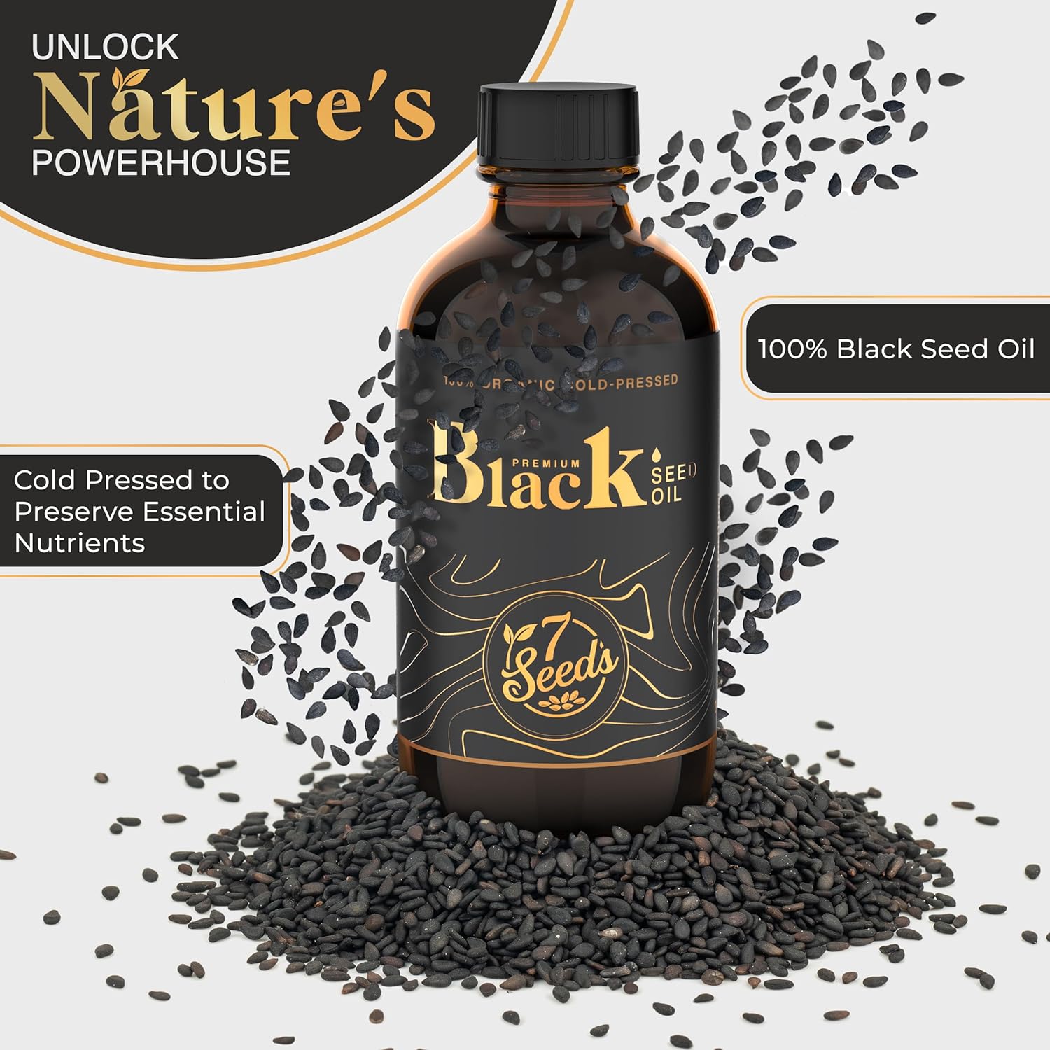 Cold Pressed Black Seed Oil